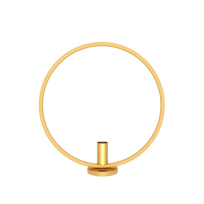 Round simple round square table