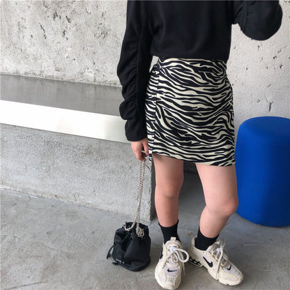 Children's Dress Foreign Style Bag Fashion Zebra Girl Baby Skirt