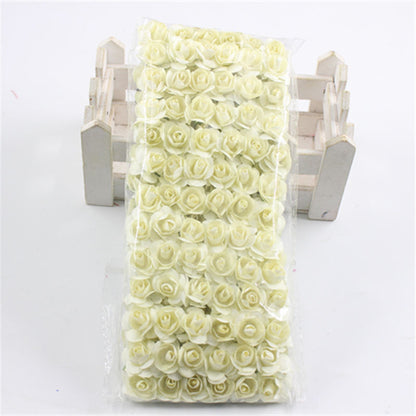 Artificial Flower Festive Home Gift Box Wedding Candy Box Decoration