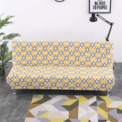 Fully surrounded one-piece sofa cover