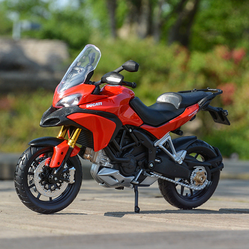Simulation alloy motorcycle model