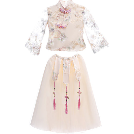 Tong Tang suit skirt