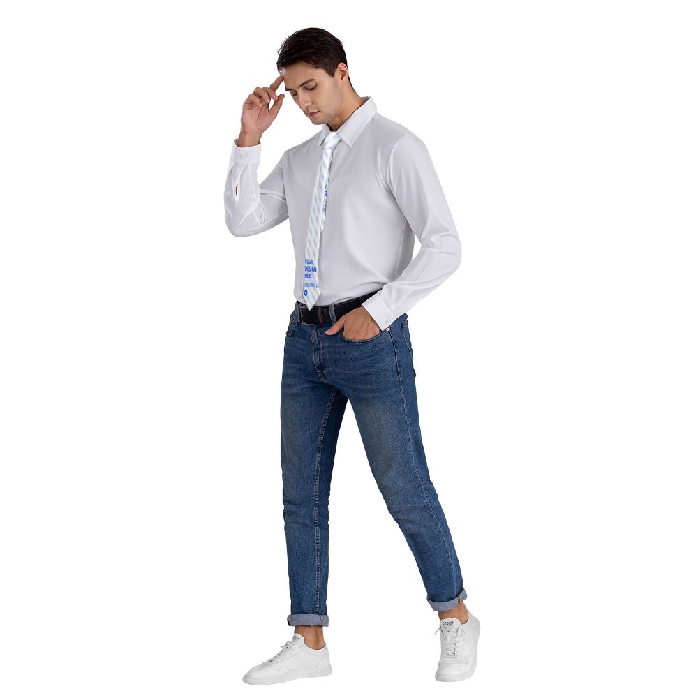 Men's Silk Tie With Good Drape And Not Easy To Deform