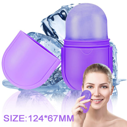 Silicone ice lattice MINI beauty ice compress capsule