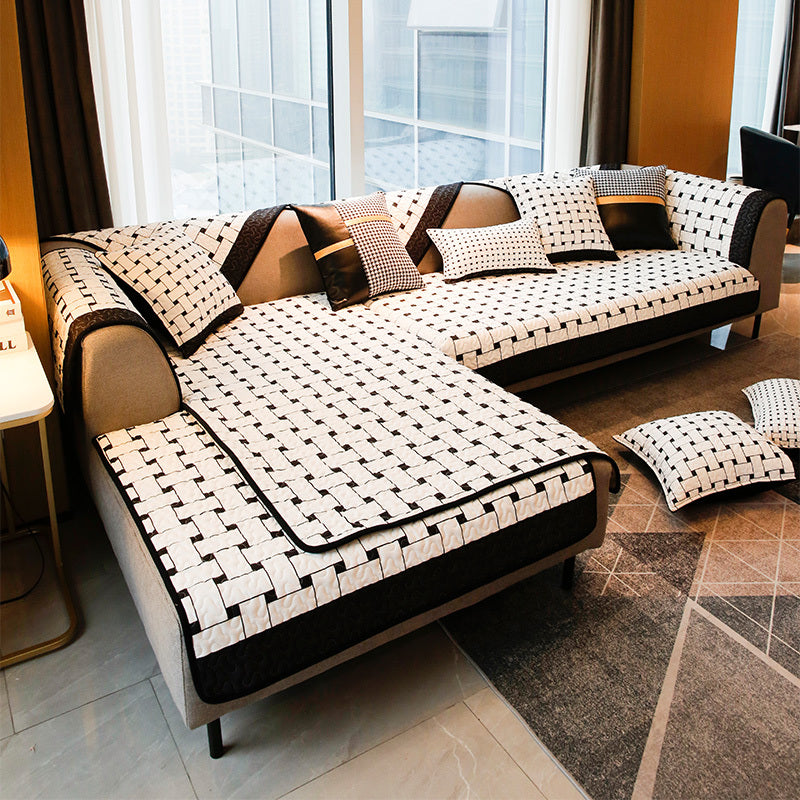 Simple Non Slip Sofa Cover High End