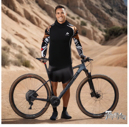 CYCLING SPORTSWEAR SPORTY Sleeve DESIGNS FOR MEN Long Sleeves Cross Country CYCLING Jerseys