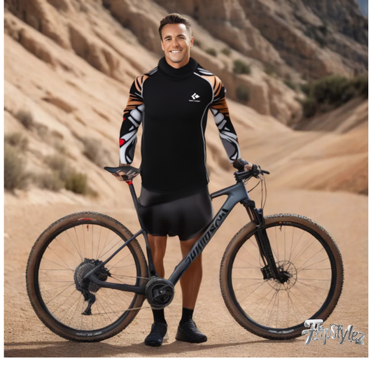 CYCLING SPORTSWEAR SPORTY Sleeve DESIGNS FOR MEN Long Sleeves Cross Country CYCLING Jerseys