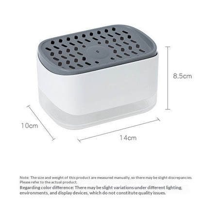 Kitchen Dish Soap Dispensed Via An Automatic Dispenser