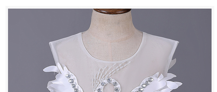 Girl Princess Pompous Skirt Flower Child Wedding Dress