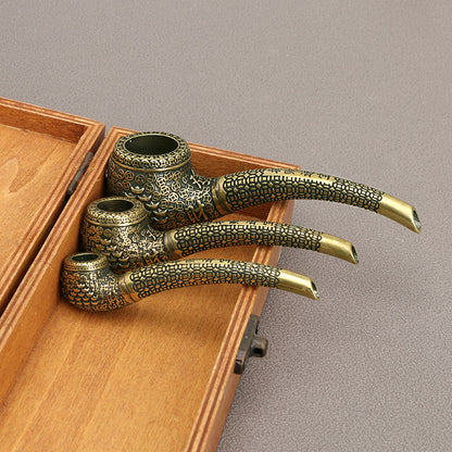 Vintage Pure Copper Vintage Men's Metal Smoking Set