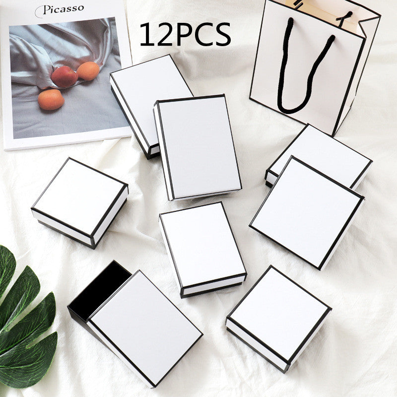 Ins Style Bracelet Ring Earring Nail Necklace Jewelry Gift Box