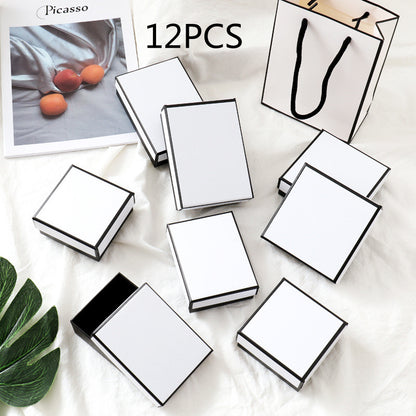 Ins Style Bracelet Ring Earring Nail Necklace Jewelry Gift Box