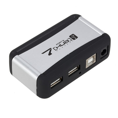 Vertical Seven Port USB2.0 Seven Port Hub With Power Supply