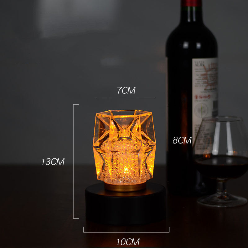 Bar Atmosphere Table Crystal Lamp Led LightsCharging