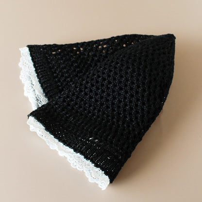 Women's Fashion Simple And Versatile Lace Hollow Fishing Hat