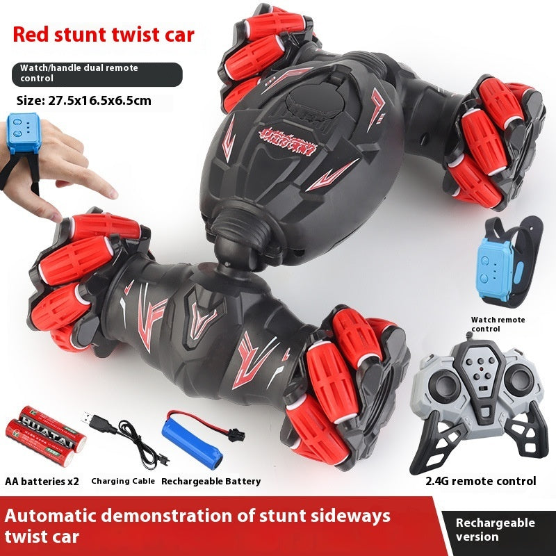Gesture Sensing Remote Control Car Stunt Twist Car Four-wheel Drive Off-road Vehicle