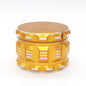 New Metal Sound Pattern Polygonal Aluminum Alloy 4-layer Smoke Grinder