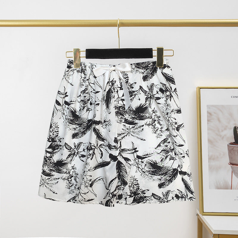 Women's Cotton Silk Pajama Pants Summer Thin Shorts Loose Casual