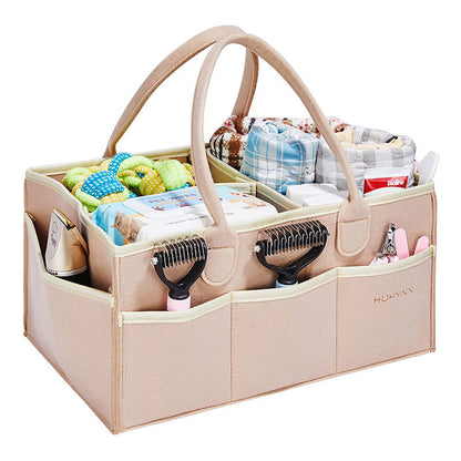 Diaper Mummy Diapers Sundries Felt Handbag Storage Bag