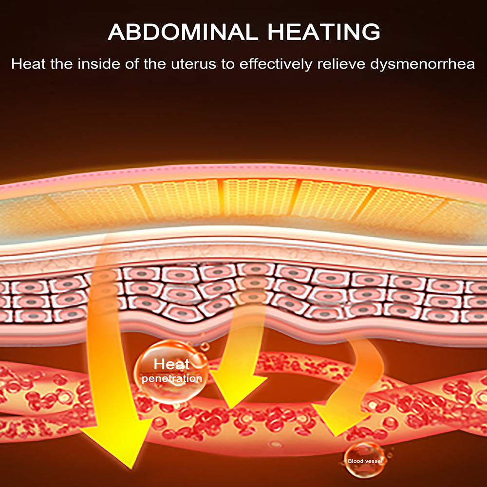 Belt Vibration Relief Electric Moxibustion Warm Belt