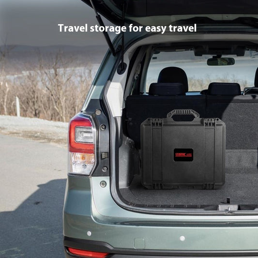 DIY Hard Shell Suitcase Storage Bag