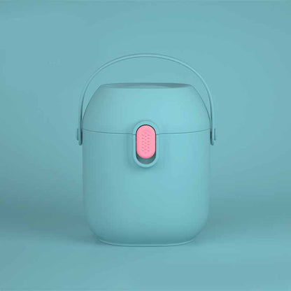 Large Portable Airtight Baby Milk Powder Food Supplement Storage Rice Flour Box Spoon Cereal Infant Toddle Snacks Container