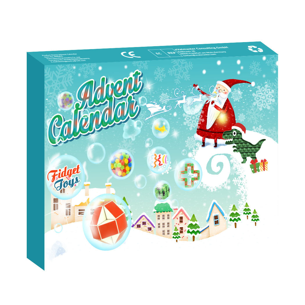 Countdown Blind Box Useful Tool For Pressure Reduction Toy Gift Box Christmas Gift Children's Toy