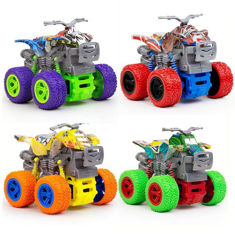 Four-wheel Inertial Off-road Vehicle Children's Simulation Graffiti Climbing