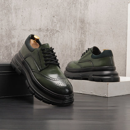 Hair Stylist's Internal Heightening Casual Shoes