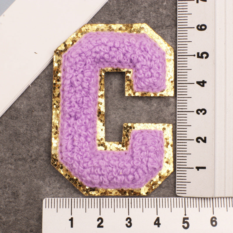 26 Letter Clothing Patch Embroider