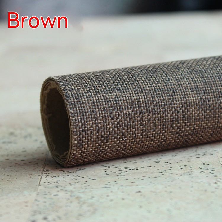 Self-adhesive Back Adhesive Linen Background Book Album Gift Box Packaging Wall Cloth Binding Counter Cloth Not Dry