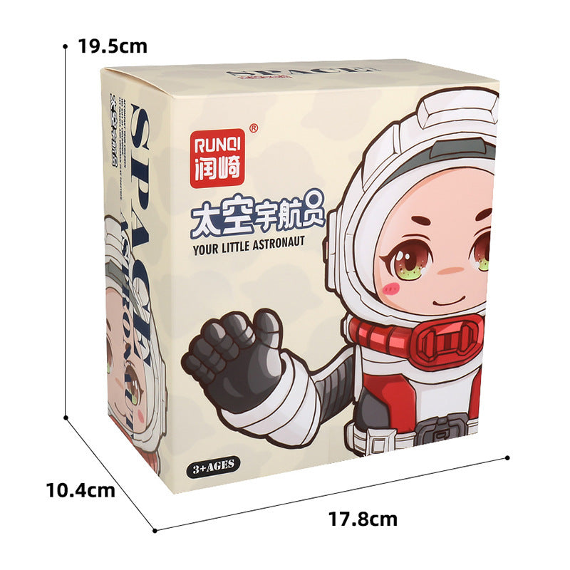 Electric Cartoon Astronaut Can Sing, Dance, Light And Music Robot