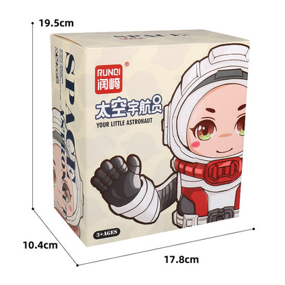 Electric Cartoon Astronaut Can Sing, Dance, Light And Music Robot