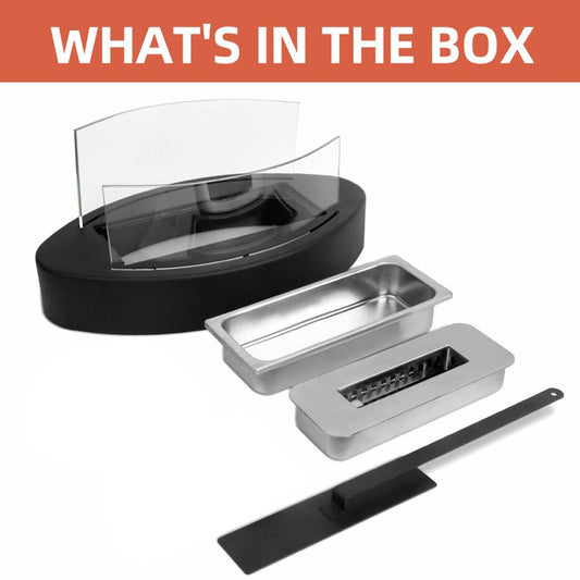 Sailboat Alcohol Fireplace Small Desktop