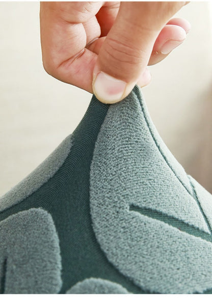 Cross Border High Elastic Knitted Sofa Cushion Cover Three-dimensional Jacquard