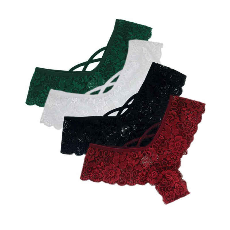 Women's Full Lace Plus Size Thong