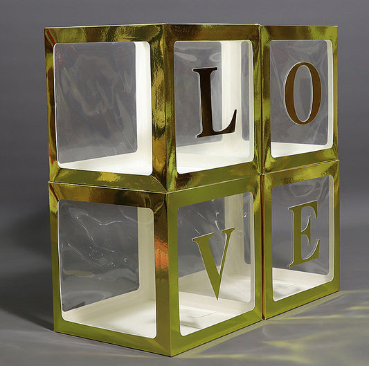 Transparent Balloon Box Gift Proposal Confession BABYLOVE