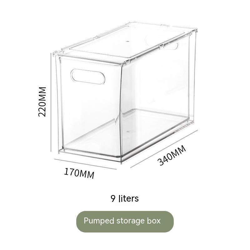 Household Large-capacity Storage Transparent PET Drawer Set
