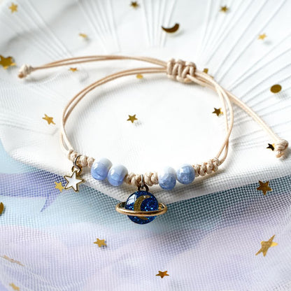 Universe Planet Stars Moon Bracelet