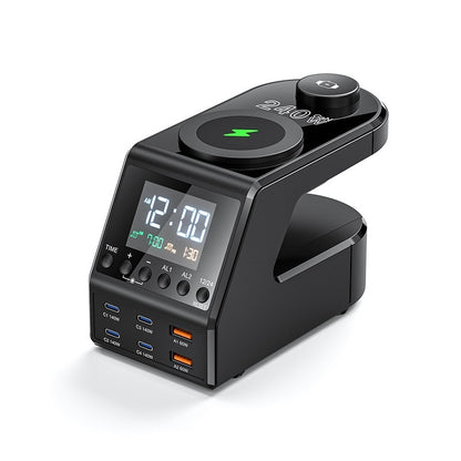 PD 140W Multi-Port Type-C Wireless Charger with Multiple Outlets for Fast Charging