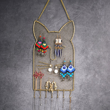 Display Home Accessories Storage Wall Mount Jewelry Rack