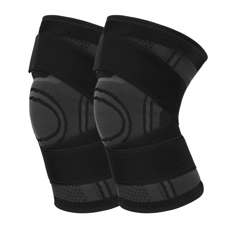 Knitted Sports Kneecaps Basketball Running Fitness Breathable Nylon