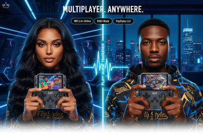Mini R36S Retro Handheld Game Console | Linux ArkOS System, IPS Screen & 20,000 Games | Compatible with PS1, PSP, GBA, SNES, N64 & More
