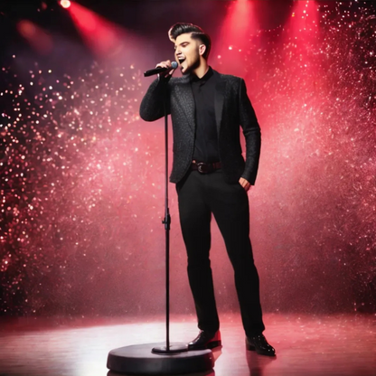 SOPHISTICATED DARK BLUE FORMAL SPECIAL OCCASSIONS DANCE PARTY’S Men's Dress Suit Set