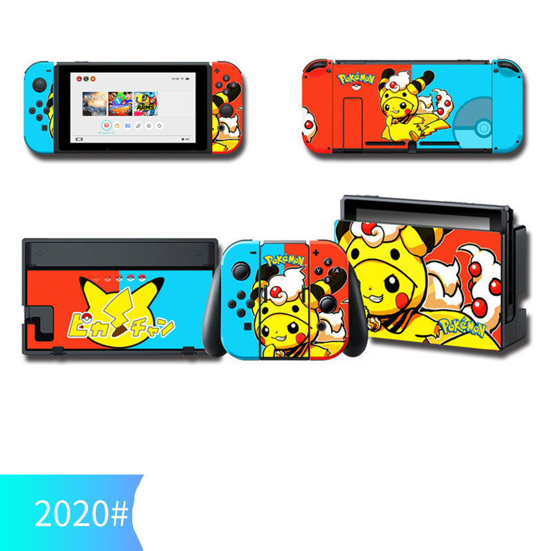 Game console pain machine stickers