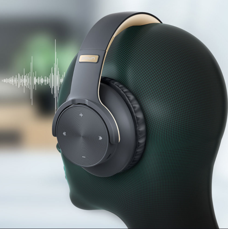 Subwoofer wireless music headphones