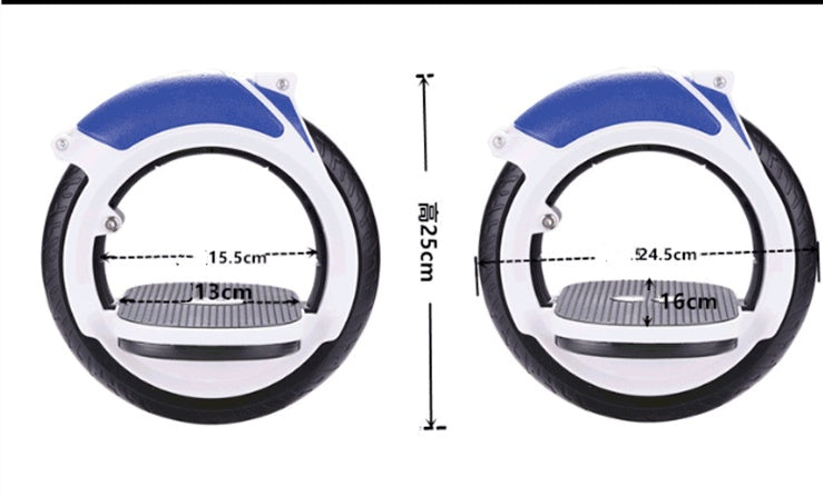 Two-wheel split drift car