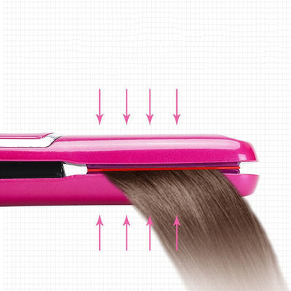 Rechargeable portable straightening plate clamp