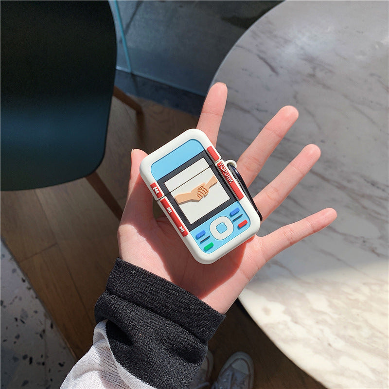 Cartoon headset case wireless bluetooth silicone case