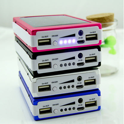 Aluminum alloy camping lamp solar power bank material